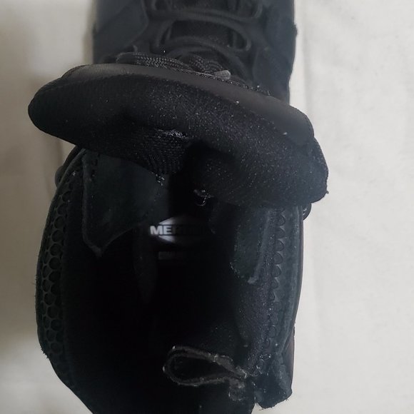 Black Merrell Moab side zip boots main image 4